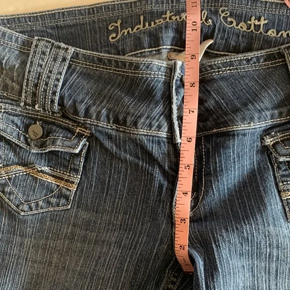 Industrial Cotton size 15 Stylish Blue Boot Cut Jeans - Picture 9 of 10